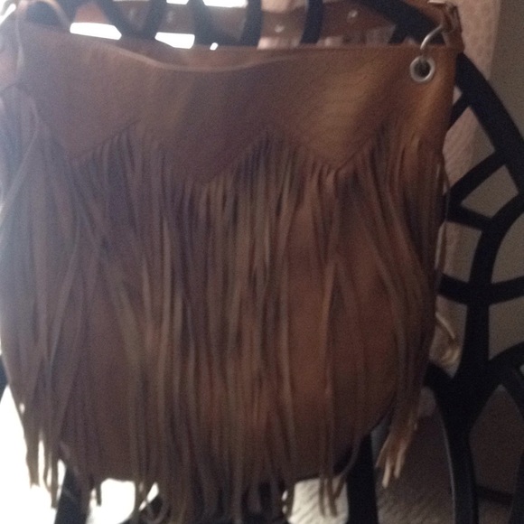 Carlos Santana Handbags - Carlos Santana fringe hobo